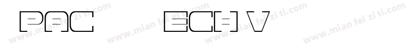 Spac3 - Tech v17字体转换